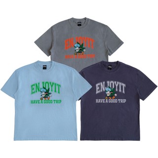 WEED Clothing - MA-YE FAMILY COLLEGE WASHED TEE 麻葉家族校隊字型水洗上衣