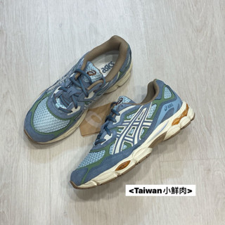<Taiwan小鮮肉> ASICS GEL-NYC 藍 綠 復古 休閒鞋 慢跑鞋 男女 1203A372-403