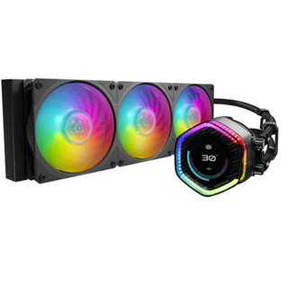 小白的生活工場*Coolermaster MasterLiquid 360 ION LCD顯示螢幕的一體化水冷散熱器*