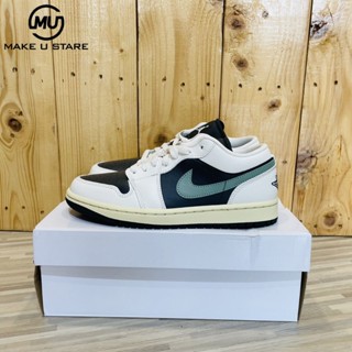 【MUS 沐斯】 NIKE W AIR JORDAN 1 AJ1 低筒 休閒鞋 DC0774-001 翡翠白 男女鞋