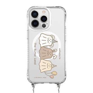 【TOYSELECT】The Butters奶油樂園抗黃防摔MagSafe iPhone繩掛手機殼
