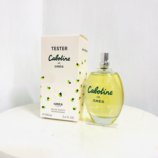 發票價 Gres Cabotine 清秀佳人女性淡香水100ml tester 環保包裝 無蓋 ☆櫥窗小姐☆