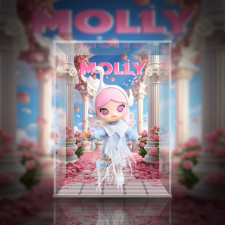 《Yao 挖寶趣》POP MART 泡泡瑪特 MOLLY 蛻變天鵝 BJD 設計師公仔 可動 專用展示盒