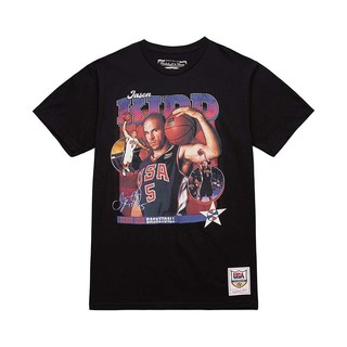 Mitchell & Ness COLLAGE TEE Jason Kidd 黑 短袖 MNTS059JK