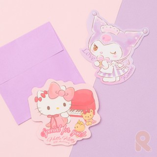 三麗鷗｜造型小卡 凱蒂貓 KITTY 酷洛米 卡片 萬用卡 手寫 生日 感謝 節日 NP529
