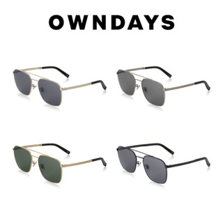 OWNDAYS 個性經典方框款墨鏡 SUN7003B-2S