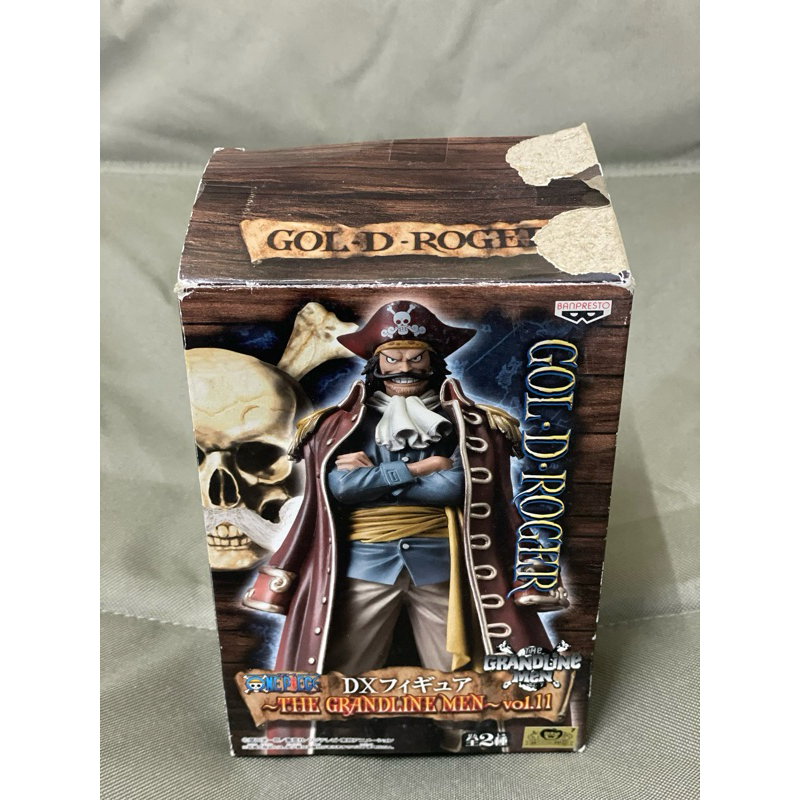 日版 金證 景品 海賊王 航海王 the grandline men vol.11哥爾.D.羅傑 哥爾羅傑