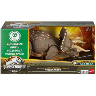 現貨全新Jurassic world 侏羅紀世界 環境保衛 三角龍 Mattel