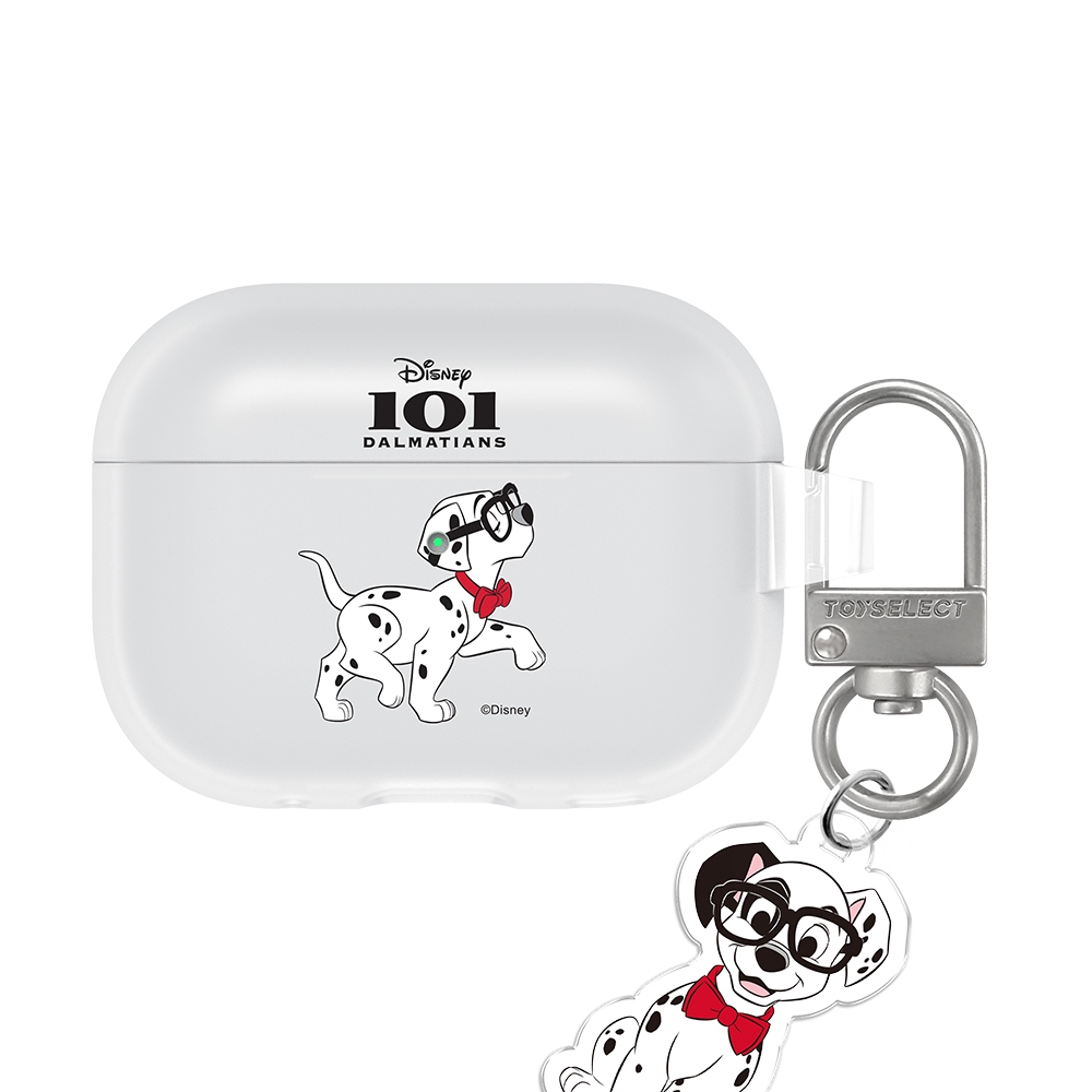 【TOYSELECT】Disney Cats And Dogs-101忠狗款小斑散步強悍防摔AirPods保護套(附吊飾