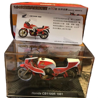 CB1100R 1981 3號 7-11 Honda 經典重機系列 1:24 機車模型 壓克力盒 全新未拆