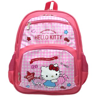 Hello Kitty高級雙層書背包【台灣正版現貨】