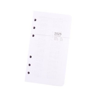conifer綠的事務 2025年48K橫式週誌內頁/補充式內頁★6孔通用★