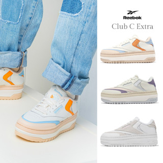 Reebok 休閒鞋 Club C Extra 白 藍 紫 穿搭 厚底增高 復古 經典 低筒 男女鞋 任選 [ACS]