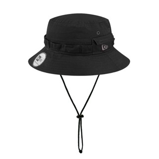 NEW ERA 探險帽 基本款 ADVENTURE BUCKET HAT 黑 漁夫帽 口袋漁夫帽 【TCC】