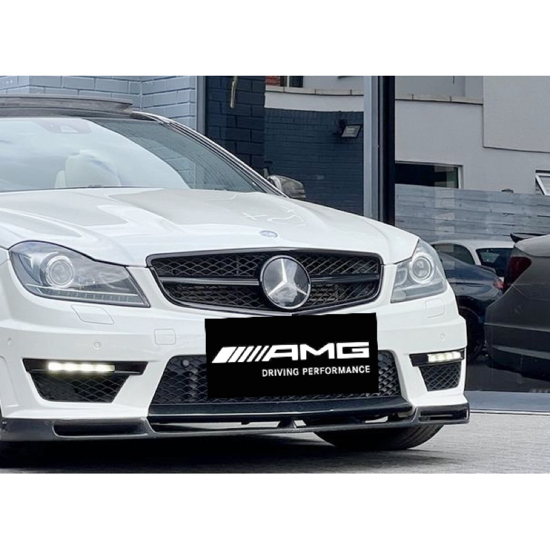 Benz 賓士 W204 S204 AMG款 一線黑 樣式 水箱護罩 C180 C200 C250 C300 C350