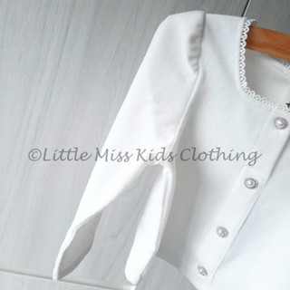 ♥ Little Miss ♥ 24AW現貨尺寸90、100｜香水娜娜童裝｜方領小外套