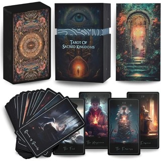 《現貨》Shandi進口牌卡－正版限量私人發行－印尼／神聖國度塔羅牌／Tarot of Sacred Kingdoms