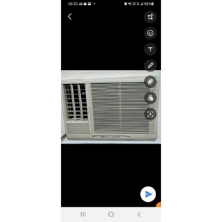 二手中古0.8噸三洋窗型冷氣，尺寸50～34cm，220v，保固3個月，大戶藥師二手中古家電