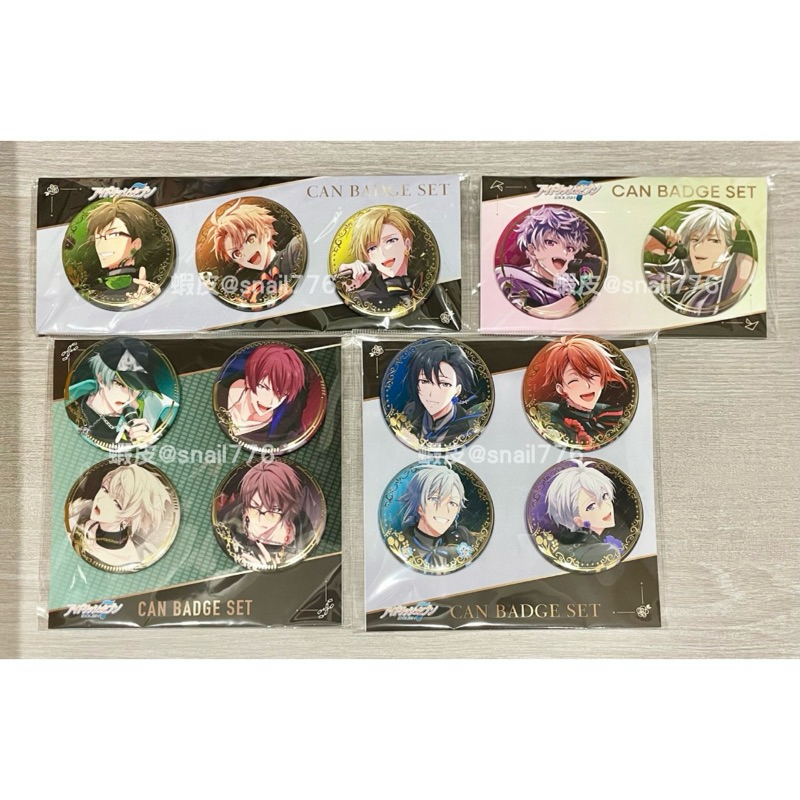 IDOLiSH7 アイナナ 偶像星願 衣裝展 衣裳展 徽章組 單獨演唱會 TRIGGER Re:vale ŹOOĻ