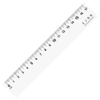 【YUBU】日本共榮塑膠 KYOEI ORIONS Ethical Scale 17cm 【限量版尺】