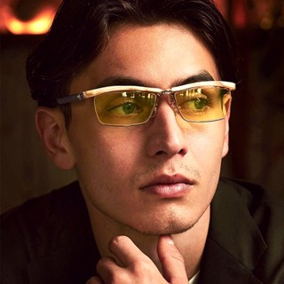Ptolemy48 AP-045 日本手工眼鏡｜APOLLON 阿波羅系列透明寬臉男士眼鏡 男生品牌眼鏡框【幸子眼鏡】