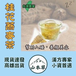 【桂花蕎麥茶►6g/入】解膩降降▪麻辣鍋絕配▪無咖啡因❗人參茶▪枸杞▪黑棗▪椰棗▪胎菊花▪北耆茶❗【山本草】三角立體茶包
