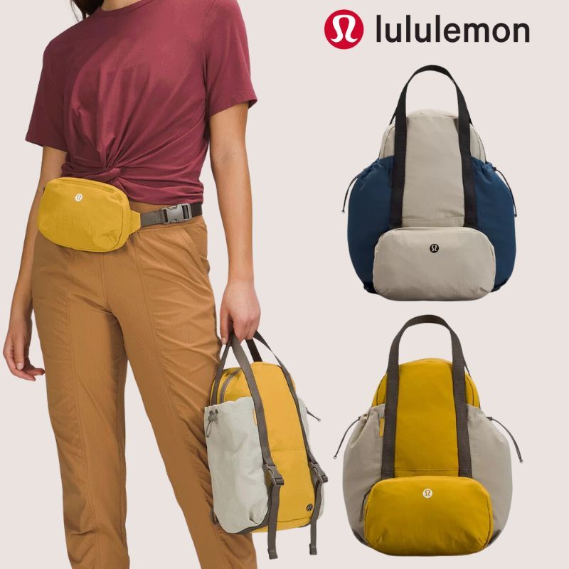 【other more 特選潮流】加拿大運動第一品牌 LULULEMON  Pack - Go 多功能用途後背包
