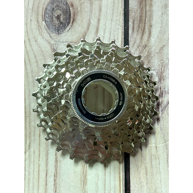 TtH火雞 原廠散裝 日本製 SHIMANO CS-HG50-9 9速卡式飛輪 公路車 12-25T