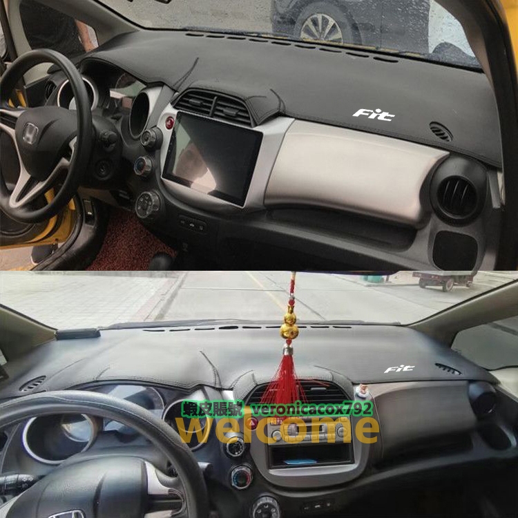 HONDA FIT2避光墊 FIT避光墊 FIT1避光墊 二代 1代 2代 2.5代 皮革 皮質避光墊 儀表台避光墊