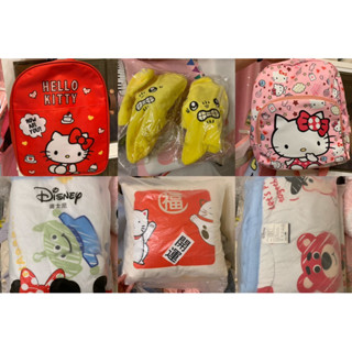 全新- 娃娃機 夾物出清 Hello Kitty後揹包 側揹包 抱枕 玩具 薄棉被 夏被 幼兒園棉被