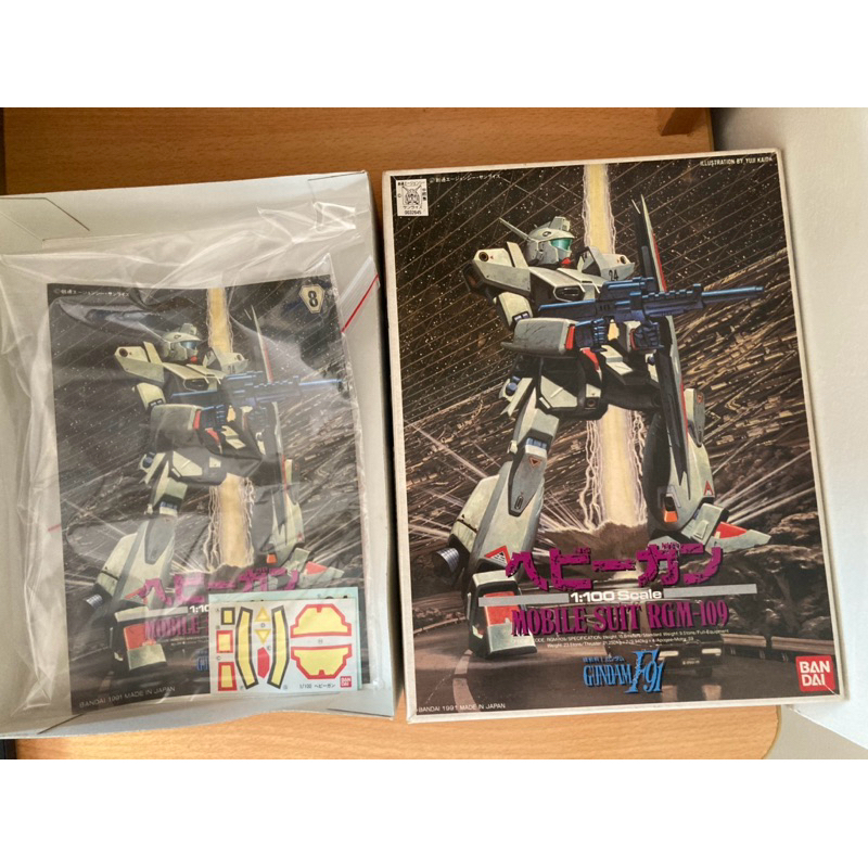 鋼彈 F91 FORMULA 91 1/100 RGM-109 HEAVYGUN 量產型（絕版老模）