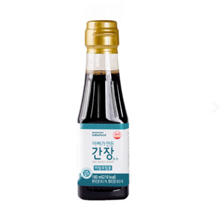 喬媽嚴選 x韓國 寶寶福德 寶寶專用醬油 沾用10m+ (180ml)