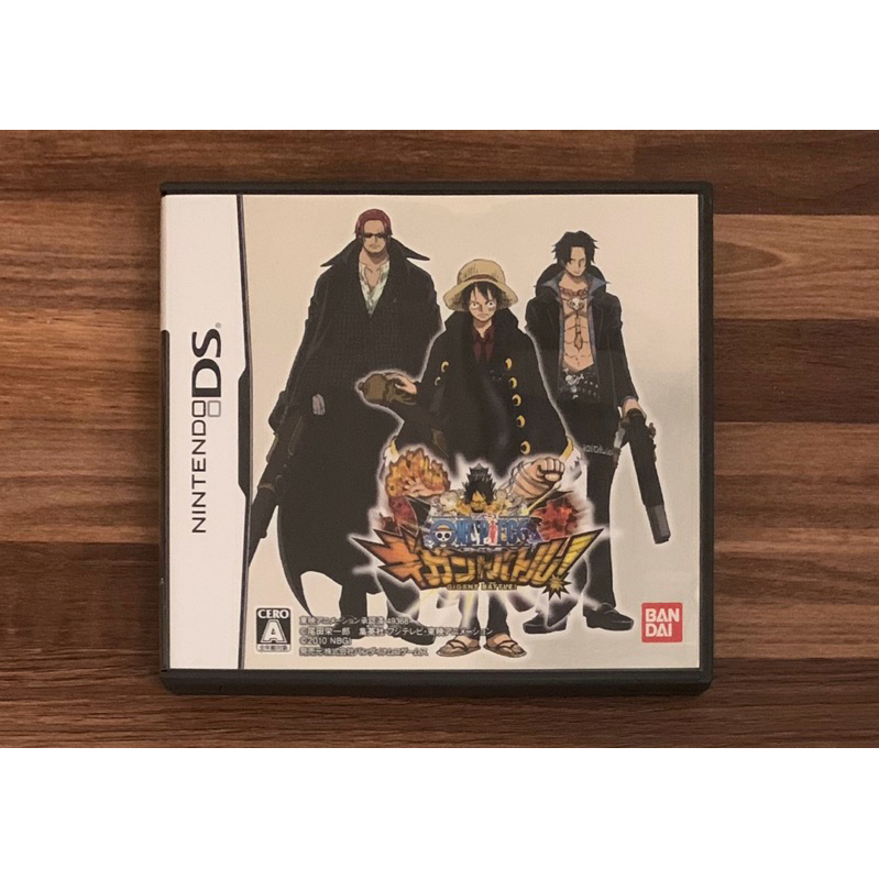 NDS 航海王 海賊王 大決戰 正版遊戲片 原版卡帶 日版 日規 任天堂 中古片 二手片 DS 3DS