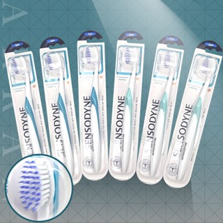 AAN~ 舒酸定 深層潔淨 抗敏纖柔毛 牙刷 6入/組