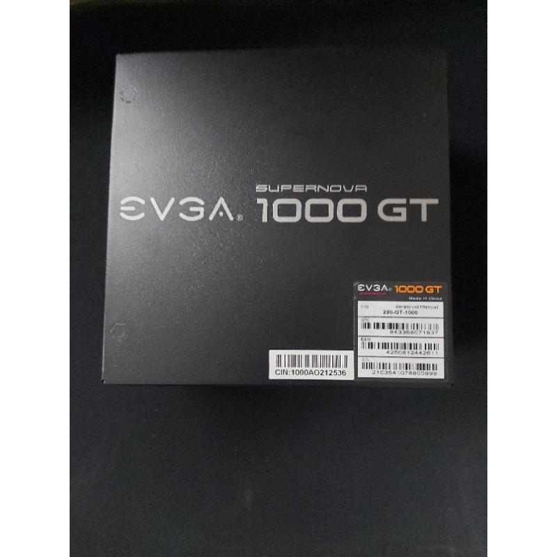 艾維克EVGA 1000GT 1000W 電腦主機電源供應器換新回來