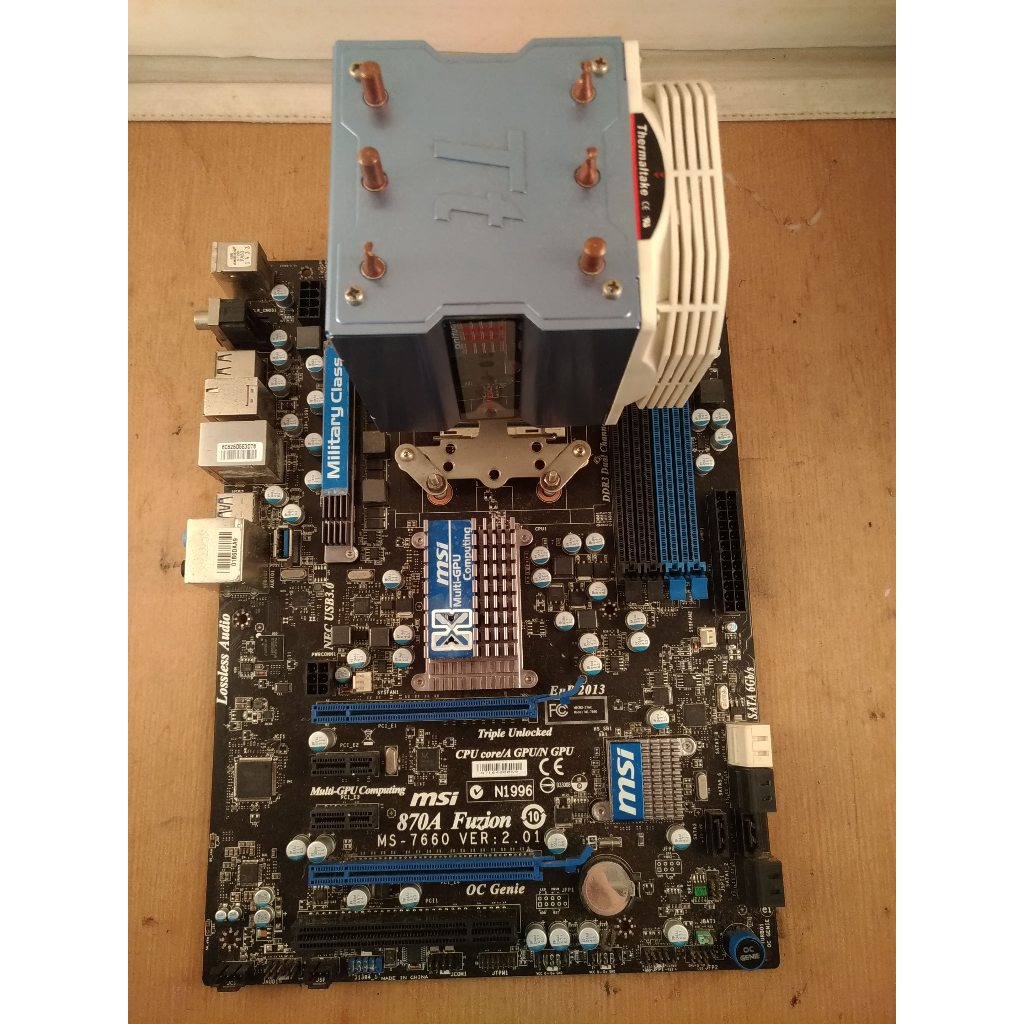 故障品 AMD Phenom II X4 955 + MSI 870A Fuzion  HDZ955FBK4DGM