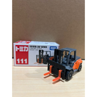 TOMICA 多美 111 1/64 豐田 TOYOTA L&F GENEO 堆高機 已拆