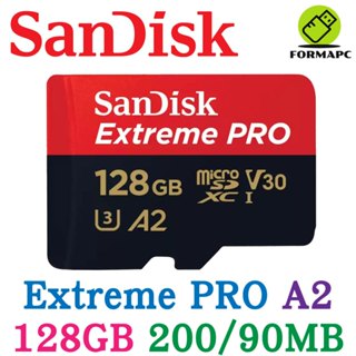 SanDisk Extreme Pro MicroSDXC 128G 128GB A2 U3 TF 200M 高速記憶卡