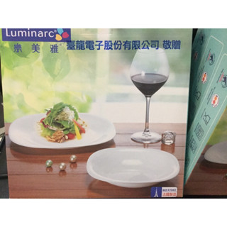 特價品 Luminarc 樂美雅 強化玻璃 餐盤 瓷盤 中盤 沙拉盤 深盤 可微波 可電鍋 可洗碗機 可疊 超薄 輕巧