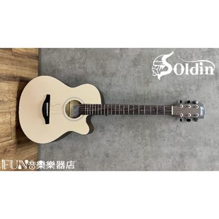 【Fun音樂樂器店】Soldin SA-4000 原木色合板 民謠吉他(含袋)