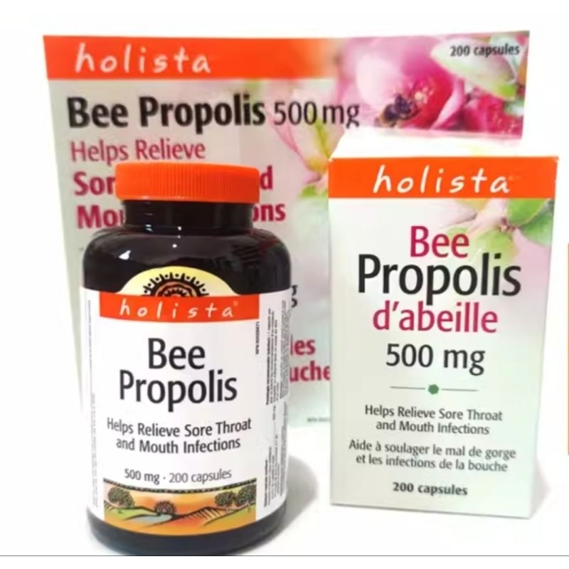 💥現貨特價💥 加拿大 Holista 蜂膠膠囊 500mg 80粒/200粒