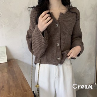 cream’♡ 年前現貨特賣 滿三件七折！讓你美美過年✨+預購 日系復古針織外套