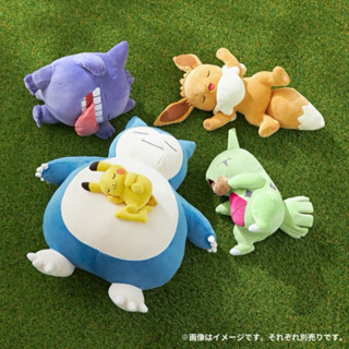 [日版現貨］寶可夢商店 Pokémon sleep 卡比獸 皮卡丘 耿鬼 娃娃 抱枕