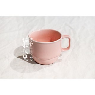 +佐和陶瓷餐具批發+【朝日粉色強化馬克杯-日本製 XL13073-44C】馬克杯 咖啡杯 茶 粉色 杯 強化