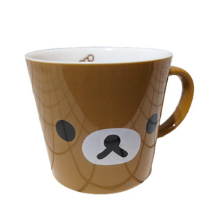 日本 拉拉熊 陶瓷馬克杯 棕色 大臉 ~ C05 馬克杯 咖啡杯 水杯 rilakkuma