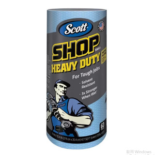 scott 金百利強韌萬用紙抹布 60張 (單個) 【sunny buy】