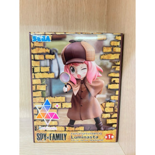 日版 景品 SEGA Luminasta 間諜家家酒 安妮亞 偵探服 偵探遊戲 偵探 公仔 模型