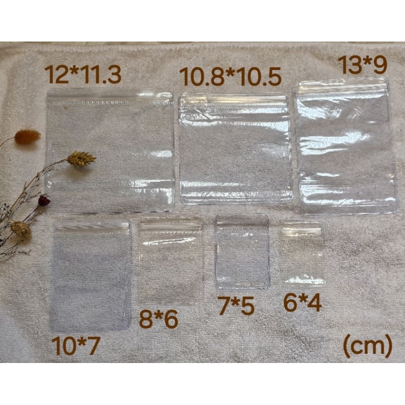 〔整袋售〕PVC夾鏈袋 • 收納袋  9尺寸