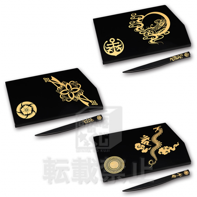 刀劍亂舞 E賞 日式點心盤 和風 FuRyu 大家賞 大俱利伽羅 陸奧守吉行