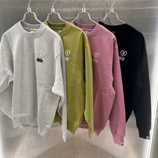 【 B.O.B 潮牌服飾代購 】FW24 秋冬新款🆕️ AAPE 胸口愛心 背面滿版文字大學T(現貨馬上出)